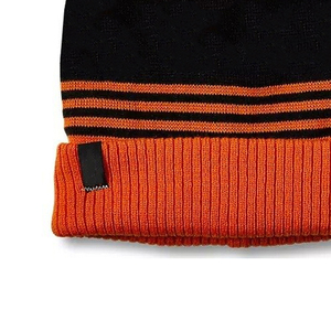 Gorro de Punto Plano Unisex de Color Sólido, 100% Acrílico, Cálido para Invierno, Informal, para Exteriores, para Adultos, 58-60 cm de Circunferencia de Cabeza - Product Image 3