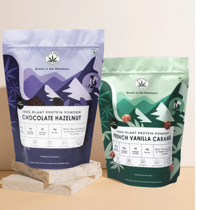 Poudre de protéines de chanvre biologique HP Valia - Saveur chocolat-noisette 500g Vente en gros Exportation d'Inde (Uttarakhand) Naturel et brut - Product Image 4