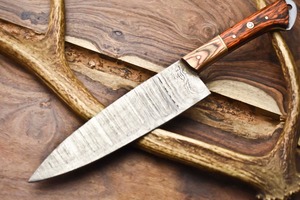 Oferta Especial Cuchillo de Cocina Profesional de 13 pulgadas de Acero Damasco Alemán de Alta Calidad, Tipo Cuchillo de Chef y Hacha, con Mango de Madera y Hoja Recta, OEM - Product Image 2