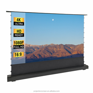 120'' 16:9 Ambient Light Rejecting CBSP ALR <strong>Fabric</strong> for <strong>Projection</strong> <strong>Screens</strong> Floor Rising Projector <strong>Screen</strong> for Laser Projector - Product Image 6