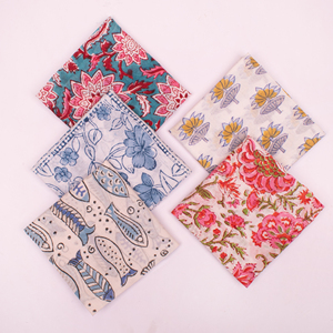 Accesorio para el Cabello de Moda Sostenible, Pañuelo de Algodón Estampado a Mano, Multifuncional, para Senderismo, Viajes, Unisex - Product Image 5