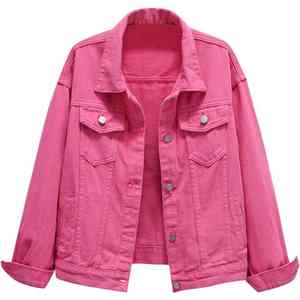 Vestes en jean personnalisées OEM de qualité supérieure, nouveau design, boutonnées, coupe ample, pour l'extérieur, taille moyenne, meilleures ventes en gros - Product Image 3