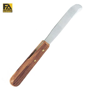 Spatule à ciment dentaire 2026, manche en bois, courbée, 20 cm, instrument manuel, classe I, prix de gros - Product Image 1