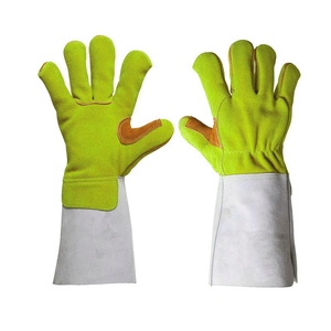 Gants de sécurité en cuir de vachette renforcé de qualité supérieure, résistants à l'abrasion, pour la lutte contre les incendies, le barbecue, avec logo personnalisé - Product Image 3