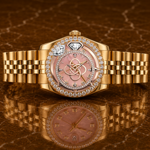 Reloj de Lujo con Diamantes Moissanite para Hombre, Reloj de Pulsera de Acero Inoxidable - Product Image 1