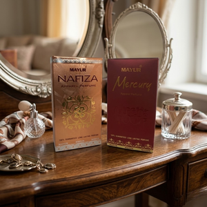 กล่องบรรจุภัณฑ์น้ำหอมพิมพ์ลายพิเศษสุดหรู พร้อมโลโก้ปั๊มฟอยล์ทอง |   ผู้ผลิตกล่องของขวัญน้ำหอมแบบแข็งพรีเมียมจากอินเดีย - Product Image 1