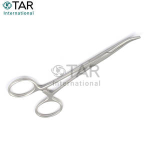 คีมหนีบห้ามเลือดแบบล็อคปลายโค้ง ขนาด 5.5 นิ้ว อุปกรณ์ผ่าตัด ทางการแพทย์ ทันตกรรม สัตวแพทย์ ใช้กับด้ามจับแบบรัดล็อคได้อย่างปลอดภัย - Product Image 3