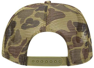 Best Quality Adjustable Men's Mesh Trucker Hat Multi-Color 6 Panel Plain <b>Canvas</b> Embroidered Logo for Outdoor Use - Product Image 3