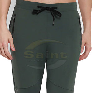 Pantalon de jogging décontracté mi-droit pour homme, nouveau style, léger, en tissu toile respirant et écologique, pour activités de plein air et de sport, service OEM - Product Image 5
