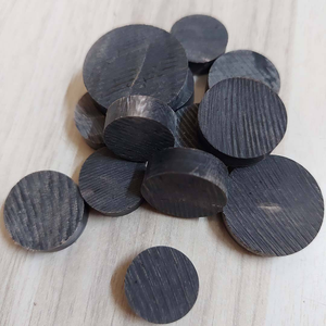 Botón a Presión Tradicional Hecho a Mano con Cuerno de Búfalo Natural, Ecológico, con Patrón Redondo Sin Agujero, Precio de Fábrica, Hecho en India - Product Image 2