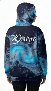 Sweat à capuche unisexe oversize moderne pour l'hiver, streetwear, impressions sublimées de qualité supérieure, coton molletonné, écologique, style de vie - Product Image 3
