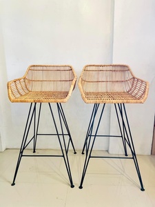 Handmade mây đồ nội thất <span class=keywords><strong>bar</strong></span> phân cao phân cho nhà bếp tốt nhất mua đồ nội thất nhà ghế - Product Image 4