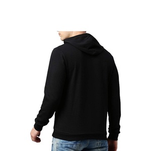 Sudaderas con Capucha de Algodón para Hombre, Diseño Simple, Holgadas, Tallas Grandes, para Otoño, Estilo Moderno, Patrón Sólido, Venta al Por Mayor - Product Image 4