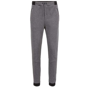 Survêtement gris à capuche pour homme, fermeture éclair intégrale, coupe décontractée, polyester et coton, pour l'automne, avec poches latérales - Product Image 2