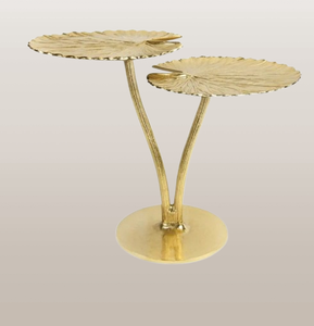 Modern Aluminum Metal <b>Side</b> <b>Table</b> With Space Saving Design And Durable Finish for Stylish Home Interiors Coffee <b>Tables</b> - Product Image 3