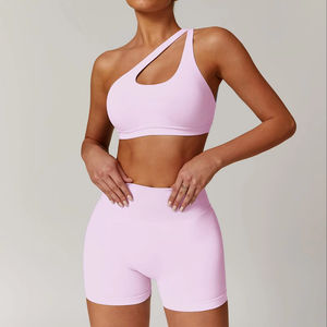 Ensemble de yoga sexy de haute qualité, leggings de yoga sans couture pour femmes, ensemble de fitness sans couture avec logo personnalisé - Product Image 1