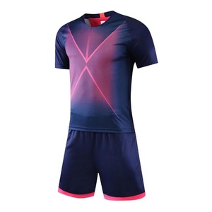 Custom Jersey Quality Thai Men's Football Uniform Set Team Football Shirt Football Jersey <b>Soccer</b> Wear - Product Image 4