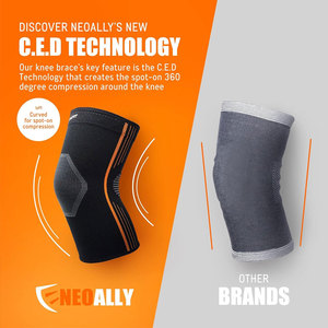 Nouvel Arrivage - Offre Spéciale : Genouillères de Compression 7mm de Haute Qualité pour Musculation et Sécurité en Salle de Sport - Product Image 4
