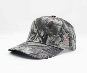 2026 Hot Sale American 5-Panel Unisex Baseball Cap New Design Custom Breathable Sporty Street Style <b>Leopard</b> Dot Perforated Holes - Product Image 2