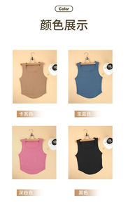 Débardeurs de sport respirants pour femmes, séchage rapide, vêtements de gym, logo personnalisé disponible, prix abordable, vente en gros, OEM - Product Image 2