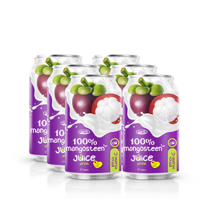 NAWON Mangosteen Juice Drink 330ml Can OEM Manufacturer Tropical Fruit <b>Beverage</b> Ready to Drink Vitamin C Bulk Export Vietnam - Product Image 2