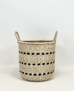 Cesta tejida para macetas, cesta de almacenamiento de mimbre para cocina, artículos diversos, cesta para macetas, cesta minimalista para plantas - Product Image 2