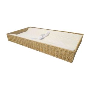 Cesta de Mimbre para Cambiar Pañales, Muebles Infantiles, Bandeja Tejida para Cuarto de Bebé, Precio de Fábrica, Suministro de Alta Calidad a Bajo Precio - Product Image 1