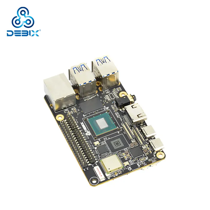 DEBIX Model A NXP iMX 8M Plus CPU computer WIFI pc motherboard cpu ram combo kit server manufacturer Industrial single board