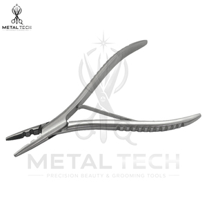 Lot de 2 pinces professionnelles en acier inoxydable pour l'élimination des extensions capillaires, outils de salon pour la pose de micro-anneaux - Product Image 2