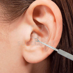 Kit de Nettoyage d'Oreilles en Acier Inoxydable de Qualité Médicale – Curettes, Bâtonnets Q-Tip Réutilisables, Outils Chirurgicaux ENT Certifiés CE - Product Image 5