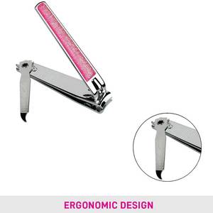 Cortaúñas de Acero Inoxidable de Alta Resistencia con Cuchilla Curva, Apertura de Mandíbula Ancha, Agarre Cómodo para Uñas de los Dedos, Seguro y Fácil de Usar - Product Image 4