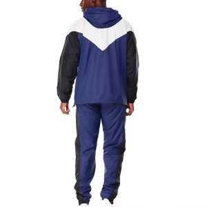 Custom logo Windbreaker Set Men Nylon Tracksuit Waterproof <b>Jacket</b> and Shorts Set OEM Streetwear zip up Windbreaker Suit - Product Image 2