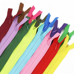 Couleurs personnalisées 3 #   Fermeture éclair invisible en plastique à extrémité fermée pour robes de mariée, maillots de bain, oreillers, accessoires vestimentaires, textiles de maison - Product Image 6