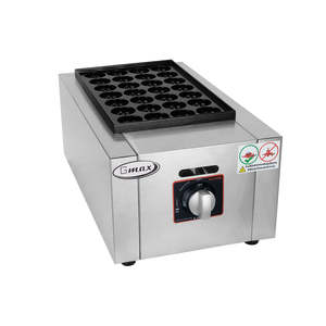 Machine à takoyaki électrique Gmax GH-028 avec 28 trous, gril à gaz antiadhésif pour une cuisine japonaise authentique - Product Image 5