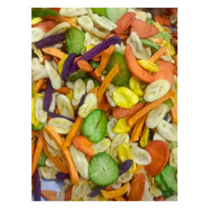Vietnam Vacuum Fried Mixed Fruits and <b>Vegetables</b> Crafted from Selected Tropical Produce for Snack Products and Global Distribute - Product Image 1
