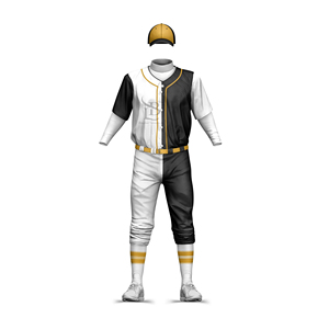 Uniforme de Béisbol Deportivo Personalizable con Logotipo del Equipo, Jersey y Pantalones con Control de Humedad y Transpirabilidad para el Día del Partido - Product Image 2
