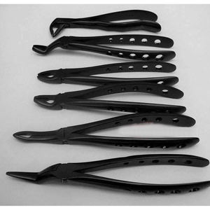 Juego de 6 Pinzas Dentales Ortopédicas DETAIN IMPEX con Recubrimiento de Plasma Negro, Diseño Ergonómico, Instrumentos Manuales Clase I con Certificación CE - Product Image 1