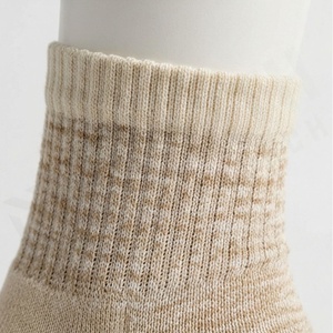 Crew <b>Socks</b> Plaid Pattern Cotton Bamboo Fiber Breathable Daily Casual Adult Autumn Knitted Standard Thickness - Product Image 4