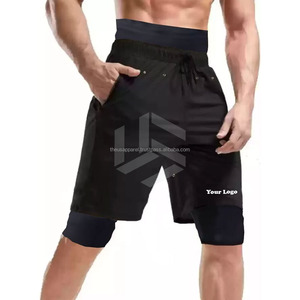 Modest <b>Islamic</b> Activewear Awrah Covering Shorts Men Compression Layer Nonwoven Fabric Quick Dry Breathable OEM Service - Product Image 2