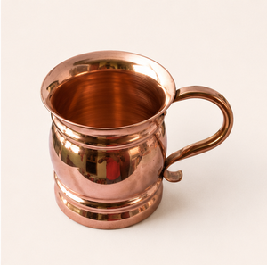 Mug à Moscow Mule en cuivre massif pur, fait main, martelé, pour bar, tasse à cocktail vintage, vente en gros - Product Image 6