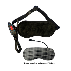Customized <b>Heat</b> Compress 5V <b>USB</b> <b>Heated</b> Eye Mask for Dry Tired Puffy Eyes - Product Image 4