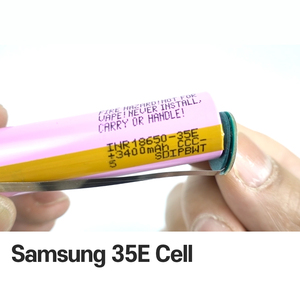 Batterie protégée ZEROBEAM longue durée 18650 3500mAh Samsung 35E 7A Cellule Li-ion rechargeable 3.7V pour lampe de poche et lampe frontale - Product Image 4