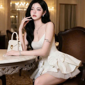 Elegante Vestido Largo de Verano para Mujer, de Manga Corta, Ideal para Combinar Elegancia, Comodidad, Estilo Casual y Formal en Diversos Eventos, Maxi - Product Image 2