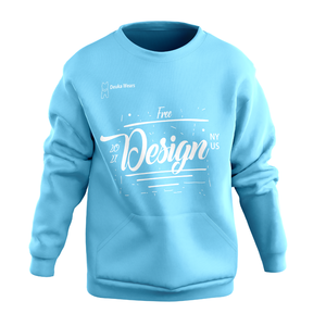 Sudaderas Personalizadas con Logotipo, Impresión en Pantalla, Cuello Redondo, Talla Grande, 100% Algodón, Unisex, Hombros Caídos, MOQ Bajo - Product Image 2