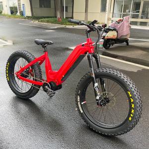 Vélo électrique tout-terrain Warthog Hunting Ebike à pneus larges, boîte de vitesses Rohloff 14 vitesses avec moteur Bafang M630, transmission par courroie - Product Image 6