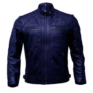 Hot Sale Men's Genuine Leather <b>Biker</b> <b>Jacket</b> Black Vintage Distressed Motorcycle <b>Jackets</b> for Men - Product Image 5