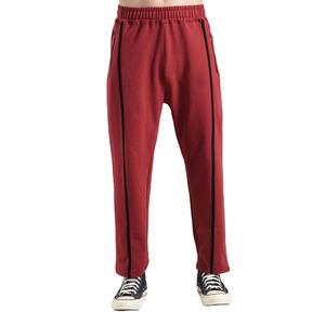 Top Tendance Hommes Rouge Lâche Coupe Décontractée Jogging Pantalon Élastique Taille Moyenne quantité minimale de commande Bas Vente en Gros en Vente - Product Image 1