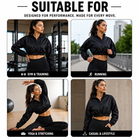 Veste coupe-vent courte en nylon à séchage rapide, athleisure, personnalisable, OEM, marque privée
