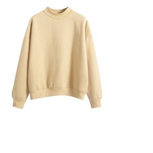 Sudadera Personalizada de Cuello Redondo para Hombre, Tallas Grandes, 280, 450, 520 GSM, 100% Algodón Orgánico, Gruesa, Lisa, de Fabricante - Product Image 2