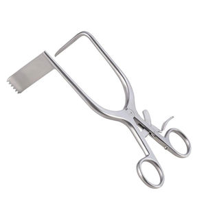 Retractor de Discectomía Manual de Acero de Alta Resistencia Estilo Williams, Instrumento Médico Ergonómico Reutilizable para Cirugía Espinal, Uso con Agarre Quirúrgico - Product Image 1